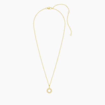 Sunny Daze Pendant Necklace in gold by Ella Stein