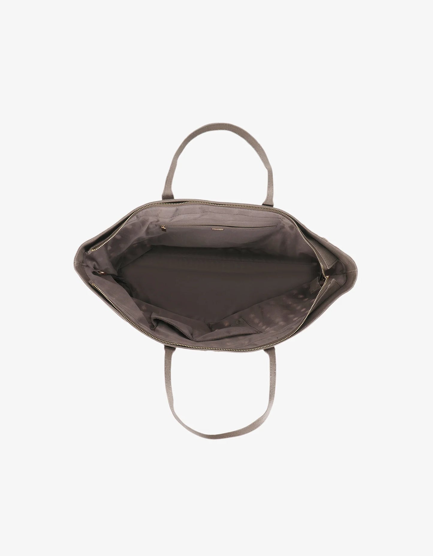 Oya Grommet Canvas Tote in grey by Remi & Reid