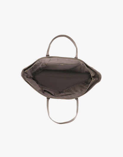 Oya Grommet Canvas Tote in grey by Remi & Reid