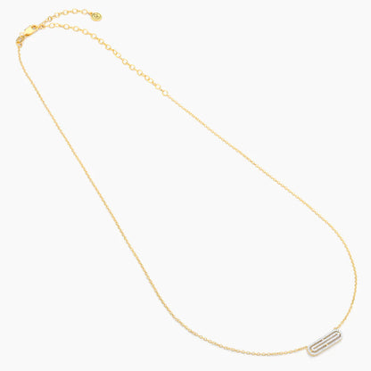 Well Coiled Pendant Necklace in gold by Ella Stein