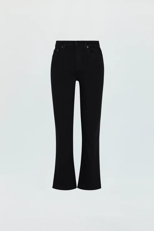 Lennon High Rise Crop Boot in noir by Pistola