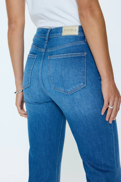 Evie High Rise Slim Boot in eternity by Pistola