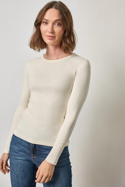 Long Sleeve Crew in rope by Lilla P