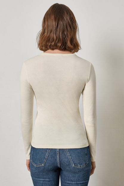 Long Sleeve Crew in rope by Lilla P