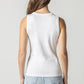 Jewel Tank in white by Lilla P