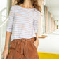 Belted Canvas Shorts in bronze by Lilla P