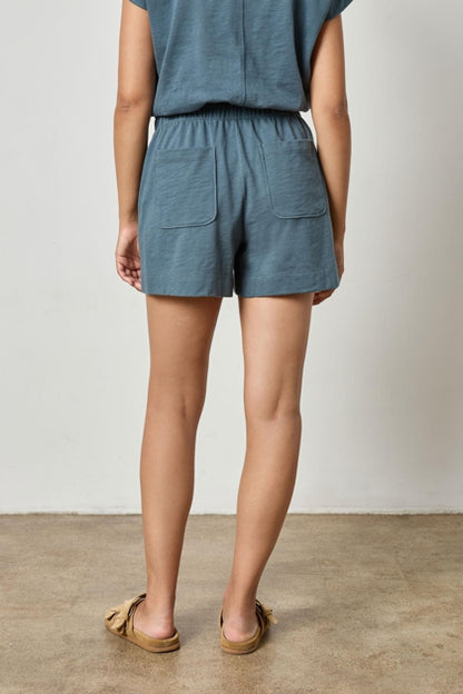 Pull On Pocket Short in dusk by Lilla P