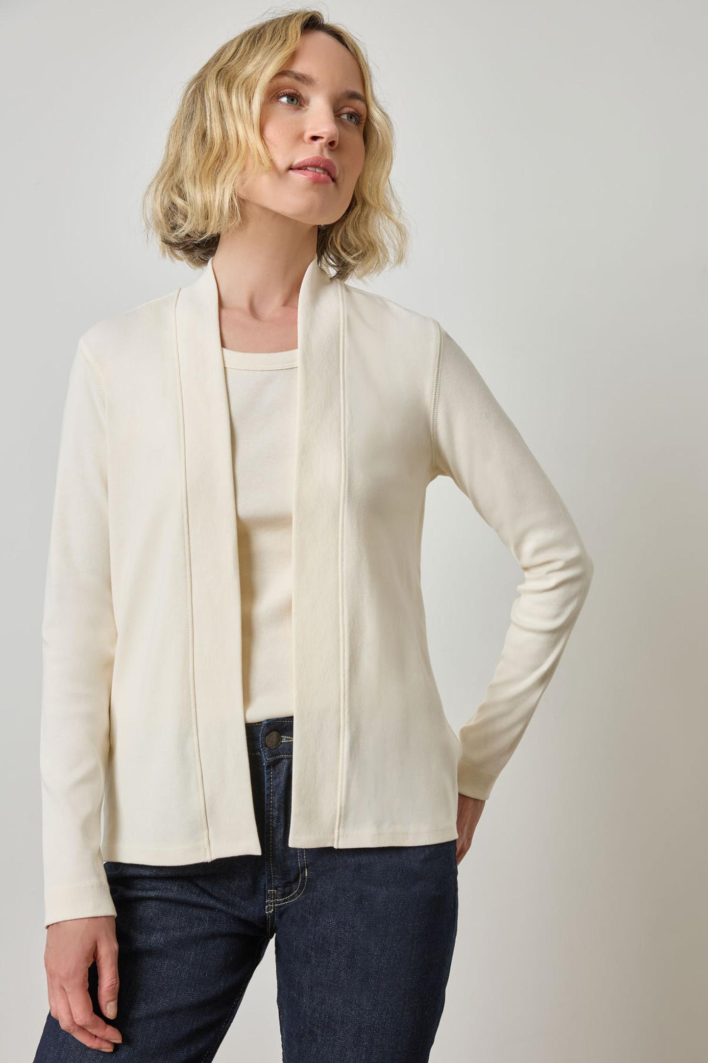Classic Cardigan in rope by Lilla P