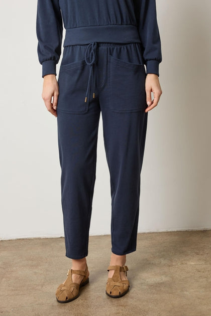 Utility Pocket Pant in navy by Lilla P
