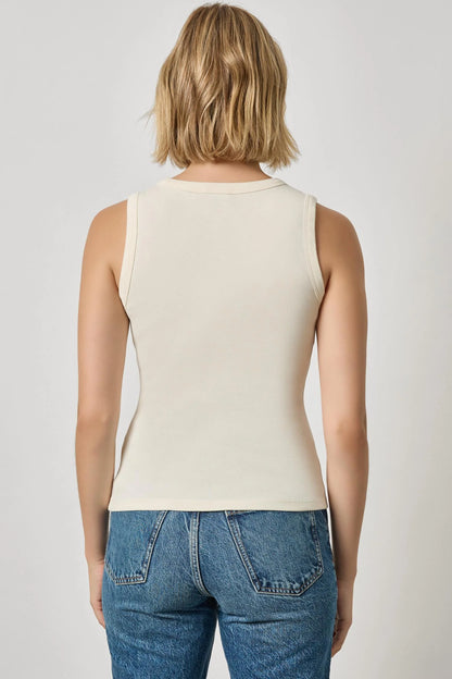 V-Neck Tank in rope by Lilla P
