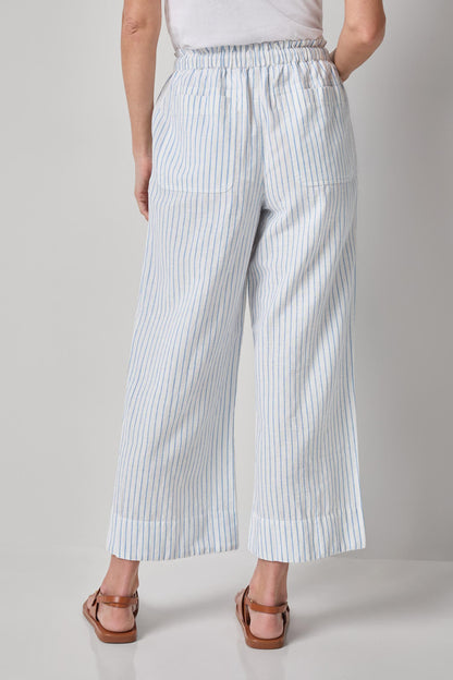 Striped Pant in capri stripe by Lilla P