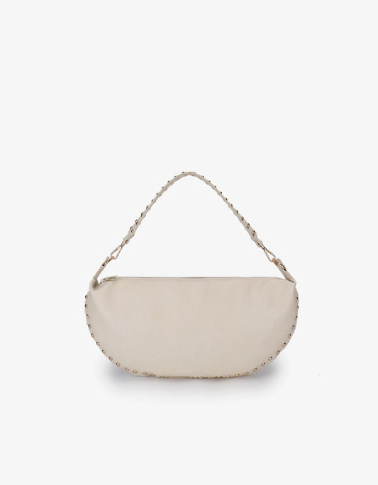 Peppa Studded Bag in cream by Remi & Reid