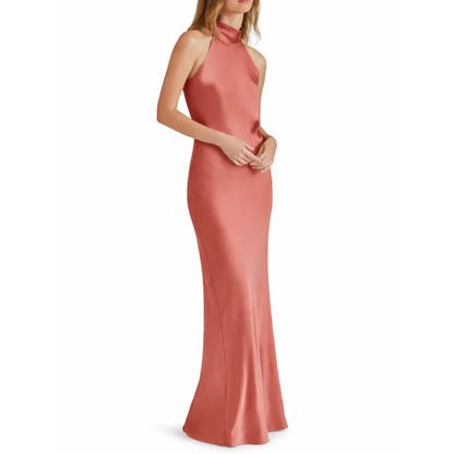 Lara Maxi Dress in dusty mauve by Steve Madden
