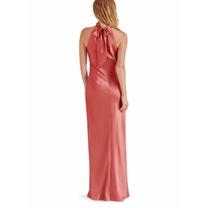 Lara Maxi Dress in dusty mauve by Steve Madden