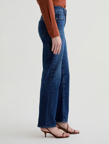 Brinley Mid Rise Straight Leg in poetic by AG