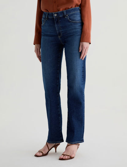 Brinley Mid Rise Straight Leg in poetic by AG