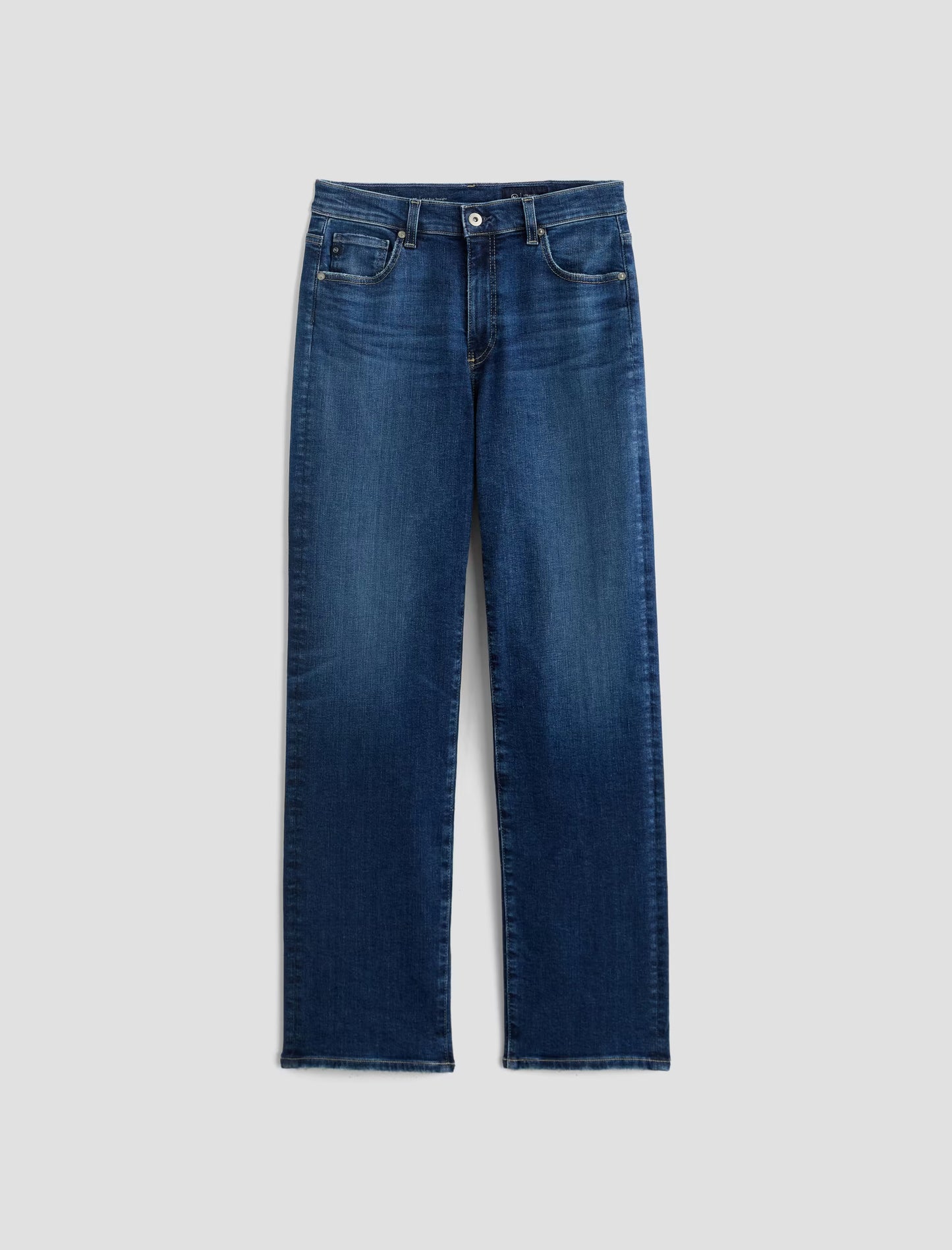 Brinley Mid Rise Straight Leg in poetic by AG