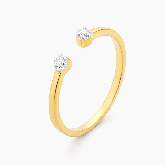 Ara Stackable Ring (size 6) in gold by Ella Stein
