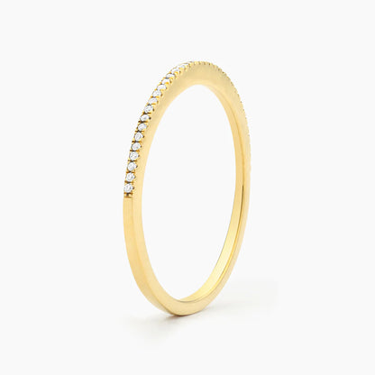 For All Eternity Stackable Ring in gold (size 6.5) by Ella Stein