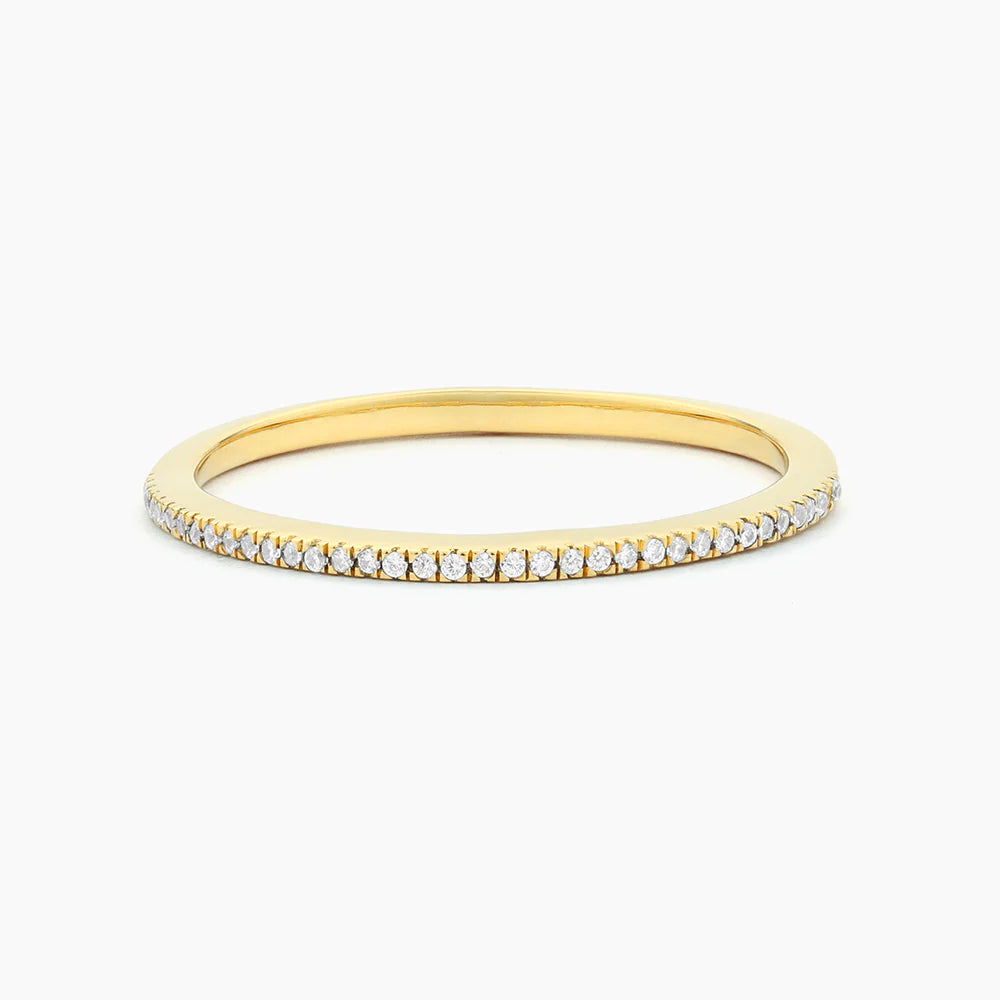 For All Eternity Stackable Ring in gold (size 6.5) by Ella Stein