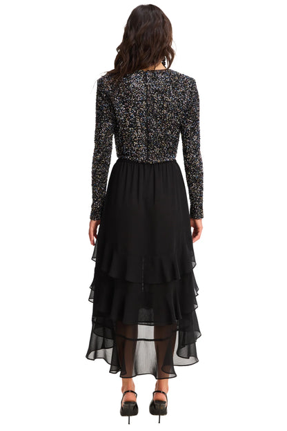 Rory Top in black multi by Allison