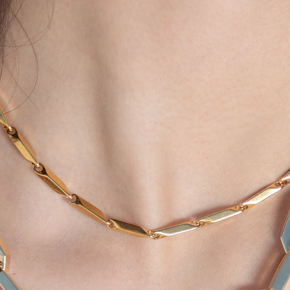 Rich Girl Necklace in gold by Splash