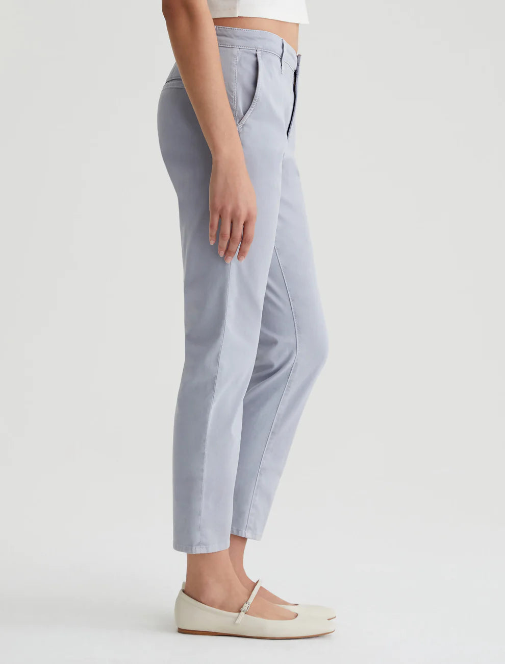 Caden Tailored Trouser in sulfur blue ice by AG