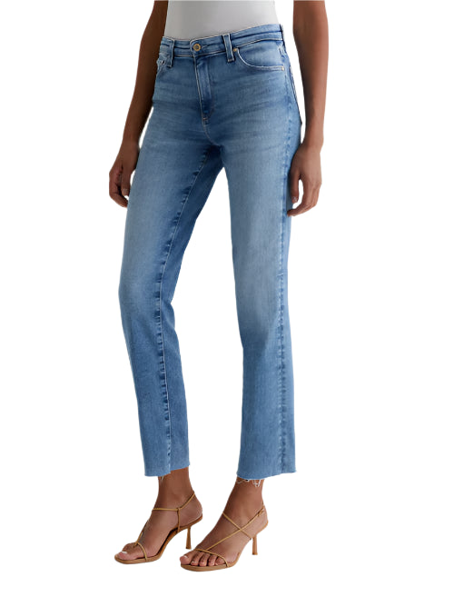 Mari High Rise Slim Straight Crop in central coast by AG