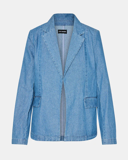 Payton Blazer in chambray by Steve Madden
