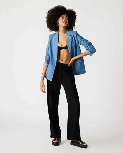 Payton Blazer in chambray by Steve Madden