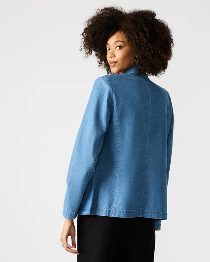 Payton Blazer in chambray by Steve Madden