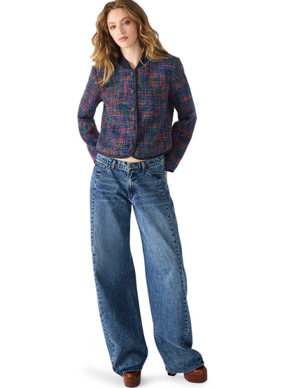 Carlene Jacket in blue by Steve Madden