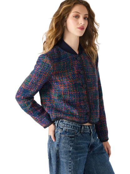 Carlene Jacket in blue by Steve Madden
