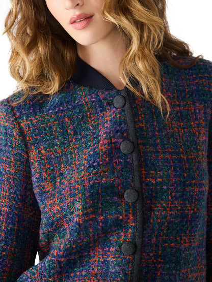 Carlene Jacket in blue by Steve Madden