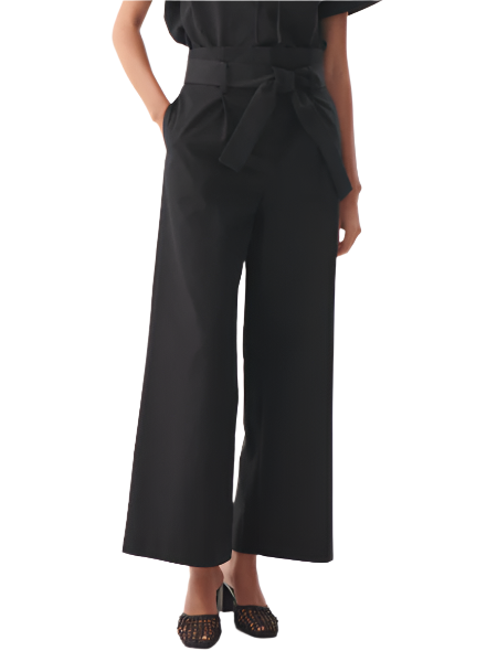 Lauren Pants in black by Exquise