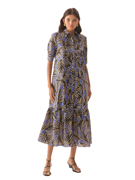 Mabel Dress in multi by Exquise