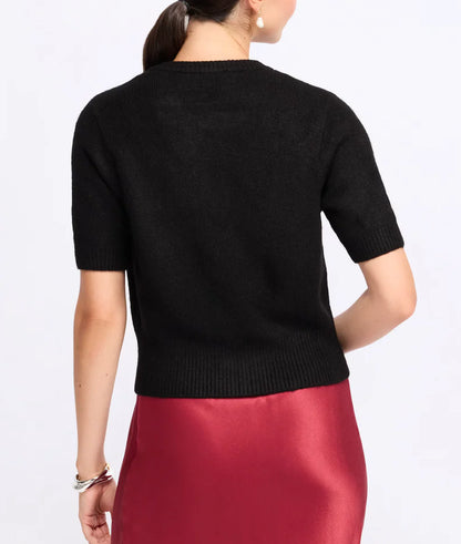 Sereia Cardigan in black by Steve Madden