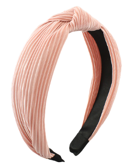Satin Headband in pink