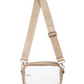 Camera Bag Style Clear Crossbody in gold