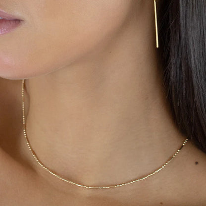 Shape of You Necklace in gold by Splash
