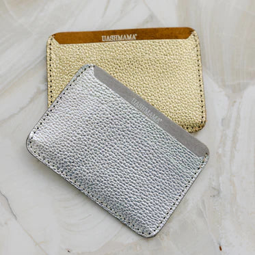 Siena Card Holder in gold by Uashmama