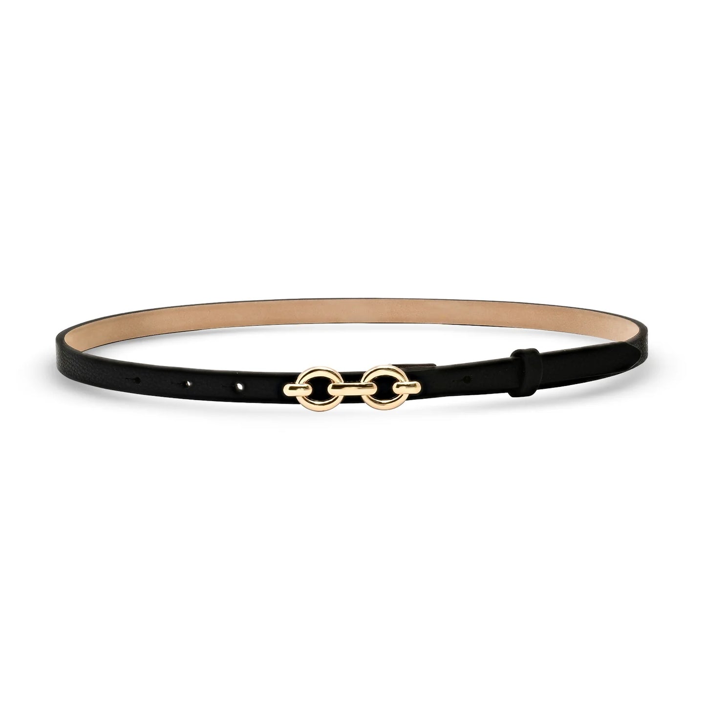Formosa Belt in black/gold by Laurel & Gold
