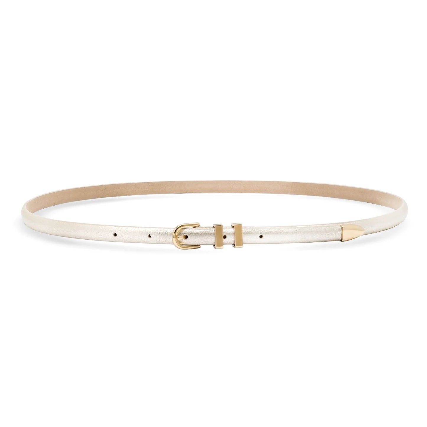 Lexington Belt in platinum by Laurel & Gold