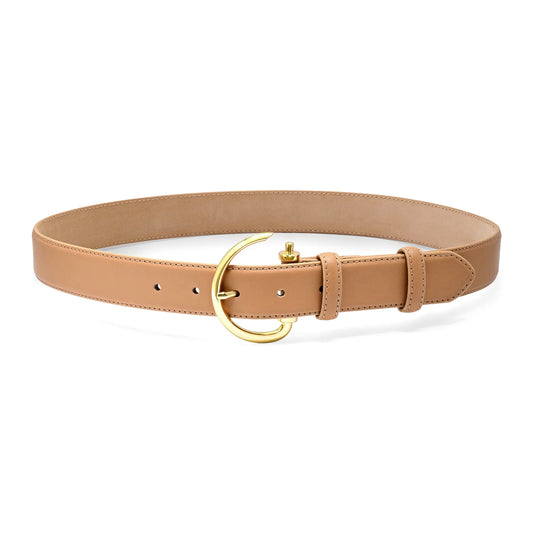 Palomino Belt in latte by Laurel & Gold