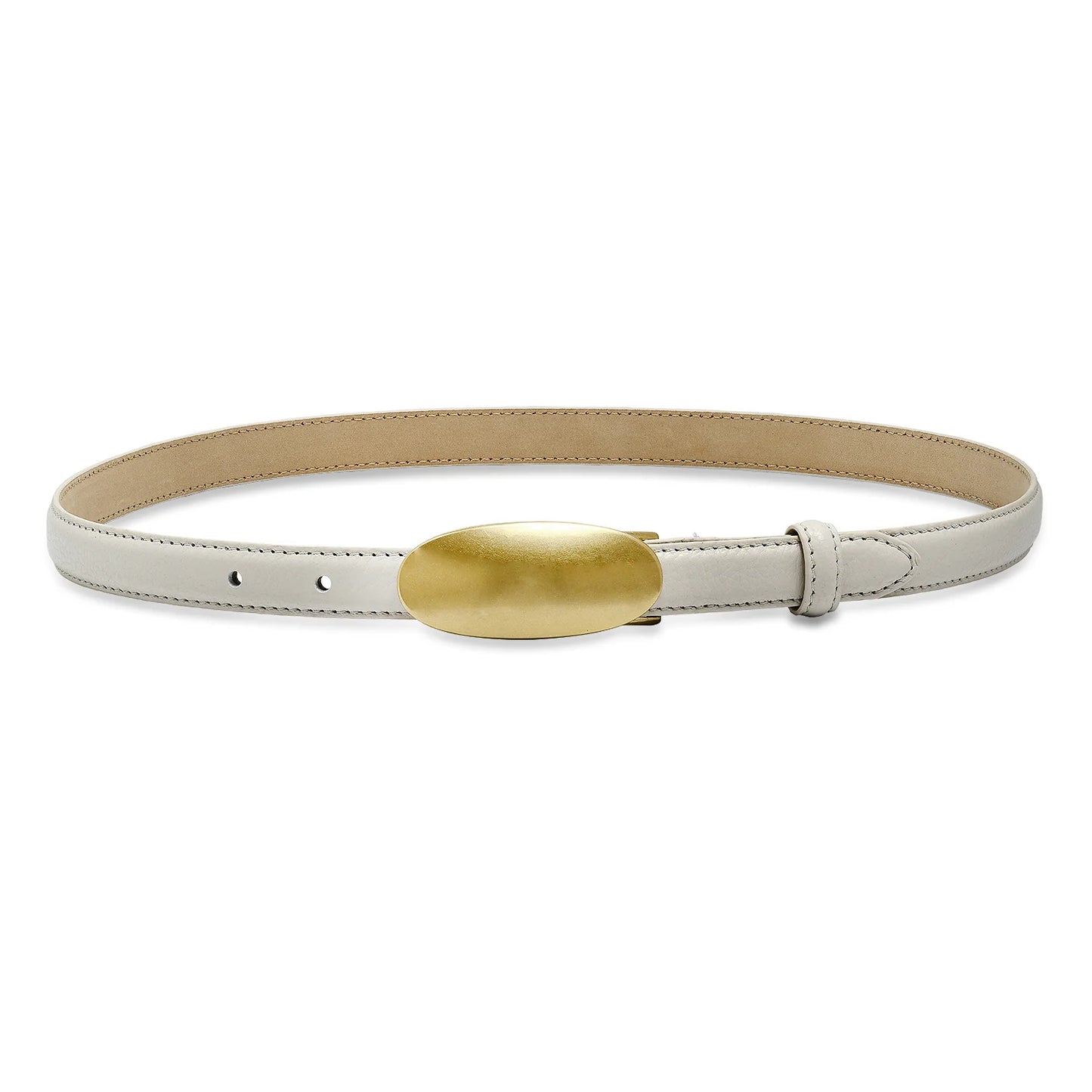 Harlow Belt in eggshell by Laurel & Gold