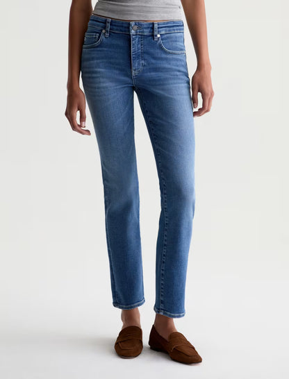 Mari Mid Rise Slim Straight Jean in bass by AG