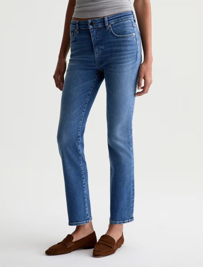 Mari Mid Rise Slim Straight Jean in bass by AG