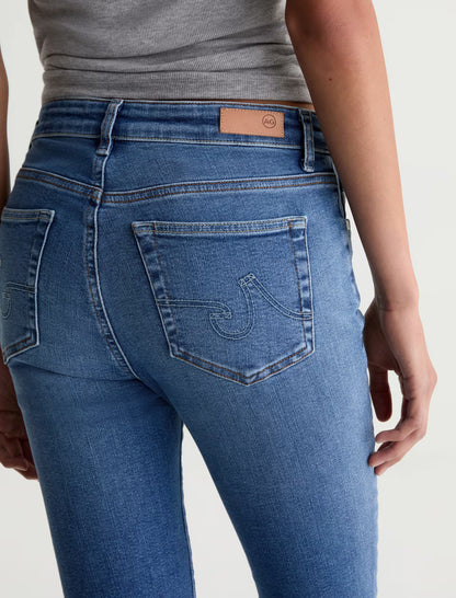 Mari Mid Rise Slim Straight Jean in bass by AG