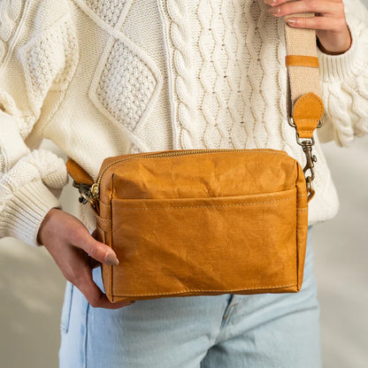 Tracolla Large Crossbody Bag in mou by Uashmama
