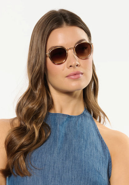 Tate in Aquamarine Tortoise 18K by Krewe